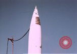 Standbild V-2 Rakete Alamogordo New Mexico USA, 1945, aus Sekunde 24 historischem Filmmaterial Videoclip 65675031548