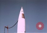 Standbild V-2 Rakete Alamogordo New Mexico USA, 1945, aus Sekunde 25 historischem Filmmaterial Videoclip 65675031548