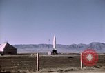 Standbild V-2 Rakete Alamogordo New Mexico USA, 1945, aus Sekunde 38 historischem Filmmaterial Videoclip 65675031548