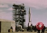 Standbild V-2 Rakete New Mexico United States USA, 1945, aus Sekunde 47 historischem Filmmaterial Videoclip 65675031550