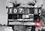 Standbild Vintage Lokomotive der Zug nähert sich United States USA, 1951, aus Sekunde 40 historischem Filmmaterial Videoclip 65675031552