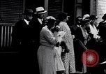 Image of Well dressed African-Americans waiting at a school near a Tennessee Emergency relief camp Tennessee USA, 1936, second 3 stock footage video 65675031562