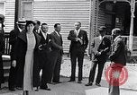 Image of Well dressed African-Americans waiting at a school near a Tennessee Emergency relief camp Tennessee USA, 1936, second 9 stock footage video 65675031562