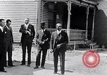 Image of Well dressed African-Americans waiting at a school near a Tennessee Emergency relief camp Tennessee USA, 1936, second 11 stock footage video 65675031562