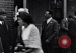 Image of Well dressed African-Americans waiting at a school near a Tennessee Emergency relief camp Tennessee USA, 1936, second 28 stock footage video 65675031562