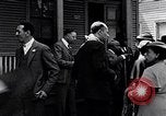 Image of Well dressed African-Americans waiting at a school near a Tennessee Emergency relief camp Tennessee USA, 1936, second 31 stock footage video 65675031562