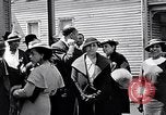 Image of Well dressed African-Americans waiting at a school near a Tennessee Emergency relief camp Tennessee USA, 1936, second 36 stock footage video 65675031562