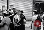 Image of Well dressed African-Americans waiting at a school near a Tennessee Emergency relief camp Tennessee USA, 1936, second 37 stock footage video 65675031562