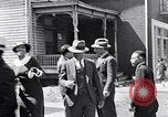 Image of Well dressed African-Americans waiting at a school near a Tennessee Emergency relief camp Tennessee USA, 1936, second 41 stock footage video 65675031562