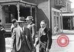 Image of Well dressed African-Americans waiting at a school near a Tennessee Emergency relief camp Tennessee USA, 1936, second 42 stock footage video 65675031562