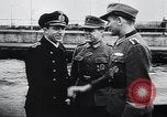 Image of German Army officers visit a Kriegsmarine base Germany, 1944, second 7 stock footage video 65675031600