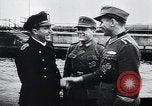 Image of German Army officers visit a Kriegsmarine base Germany, 1944, second 9 stock footage video 65675031600