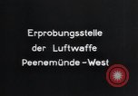 Image of V-1 Buzz Bomb Peenemunde Germany, 1943, second 8 stock footage video 65675031608
