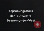 Image of V-1 catapult tests Peenemunde Germany, 1943, second 3 stock footage video 65675031609