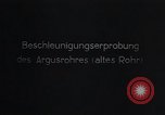 Image of acceleration testing V-1 missile Peenemunde Germany, 1943, second 1 stock footage video 65675031610