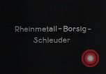Image of acceleration testing V-1 missile Peenemunde Germany, 1943, second 30 stock footage video 65675031610