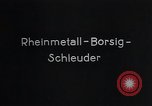 Image of acceleration testing V-1 missile Peenemunde Germany, 1943, second 35 stock footage video 65675031610