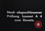 Standbild A-4 Rakete Peenemunde Deutschland, 1942, aus Sekunde 3 historischem Filmmaterial Videoclip 65675031612