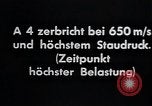 Standbild A-4 Rakete Peenemunde Deutschland, 1942, aus Sekunde 7 historischem Filmmaterial Videoclip 65675031613