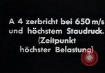Standbild A-4 Rakete Peenemunde Deutschland, 1942, aus Sekunde 8 historischem Filmmaterial Videoclip 65675031613