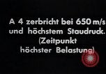 Standbild A-4 Rakete Peenemunde Deutschland, 1942, aus Sekunde 13 historischem Filmmaterial Videoclip 65675031613