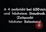 Standbild A-4 Rakete Peenemunde Deutschland, 1942, aus Sekunde 16 historischem Filmmaterial Videoclip 65675031613