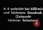 Standbild A-4 Rakete Peenemunde Deutschland, 1942, aus Sekunde 18 historischem Filmmaterial Videoclip 65675031613