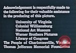 Standbild Blue Ridge Mountains Albemarle Virginia USA, 1944, aus Sekunde 25 historischem Filmmaterial Videoclip 65675031617