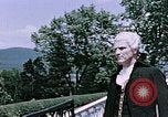Standbild Monticello home von Thomas Jefferson Charlottesville Virginia USA, 1944, aus Sekunde 8 historischem Filmmaterial Videoclip 65675031628