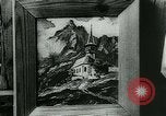 Standbild Deutsche Soldaten Malerei Szenen in Griechenland Griechenland, 1944, aus Sekunde 37 historischem Filmmaterial Videoclip 65675031631
