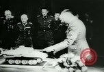 Standbild Deutscher Oberst Wilhelm General Heinz Guderian Nürnberg Deutschland, 1944, aus Sekunde 34 historischem Filmmaterial Videoclip 65675031632