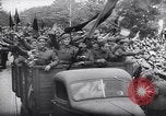 Standbild Blue Division spanische Soldaten Madrid Spanien, 1942, aus Sekunde 23 historischem Filmmaterial Videoclip 65675031637