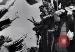 Standbild Blue Division spanische Soldaten Madrid Spanien, 1942, aus Sekunde 40 historischem Filmmaterial Videoclip 65675031637