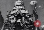 Image of Japanese architecture Burma, 1945, second 29 stock footage video 65675031639