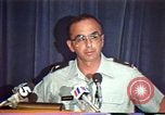 Immagine di American Air Force Officer parla di diritti umani in Nicaragua Nicaragua, 1983, secondo 26 filmato di repertorio 65675031643