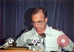 Immagine di American Air Force Officer parla di diritti umani in Nicaragua Nicaragua, 1983, secondo 37 filmato di repertorio 65675031643