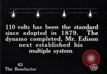Standbild Glühlampe United States USA, 1923, aus Sekunde 60 historischem Filmmaterial Videoclip 65675031661