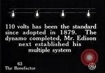 Standbild Glühlampe United States USA, 1923, aus Sekunde 62 historischem Filmmaterial Videoclip 65675031661