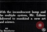 Standbild Glühlampe United States USA, 1923, aus Sekunde 1 historischem Filmmaterial Videoclip 65675031662