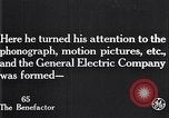 Standbild Glühlampe United States USA, 1923, aus Sekunde 31 historischem Filmmaterial Videoclip 65675031662
