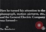 Standbild Glühlampe United States USA, 1923, aus Sekunde 34 historischem Filmmaterial Videoclip 65675031662