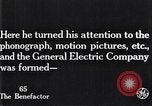 Standbild Glühlampe United States USA, 1923, aus Sekunde 37 historischem Filmmaterial Videoclip 65675031662