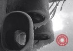Image of Japanese light cruiser covered in ice Aleutians, 1942, second 23 stock footage video 65675031673
