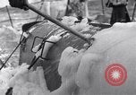 Image of Japanese light cruiser covered in ice Aleutians, 1942, second 37 stock footage video 65675031673