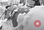 Image of Japanese light cruiser covered in ice Aleutians, 1942, second 39 stock footage video 65675031673