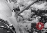 Image of Japanese light cruiser covered in ice Aleutians, 1942, second 44 stock footage video 65675031673