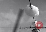 Image of Japanese light cruiser covered in ice Aleutians, 1942, second 51 stock footage video 65675031673