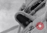 Image of Sailors chop ice from Japanese light cruiser Aleutians, 1942, second 30 stock footage video 65675031675