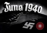 Image of Hitler planning invasion of England Paris France, 1940, second 39 stock footage video 65675031679
