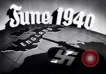 Image of Hitler planning invasion of England Paris France, 1940, second 43 stock footage video 65675031679